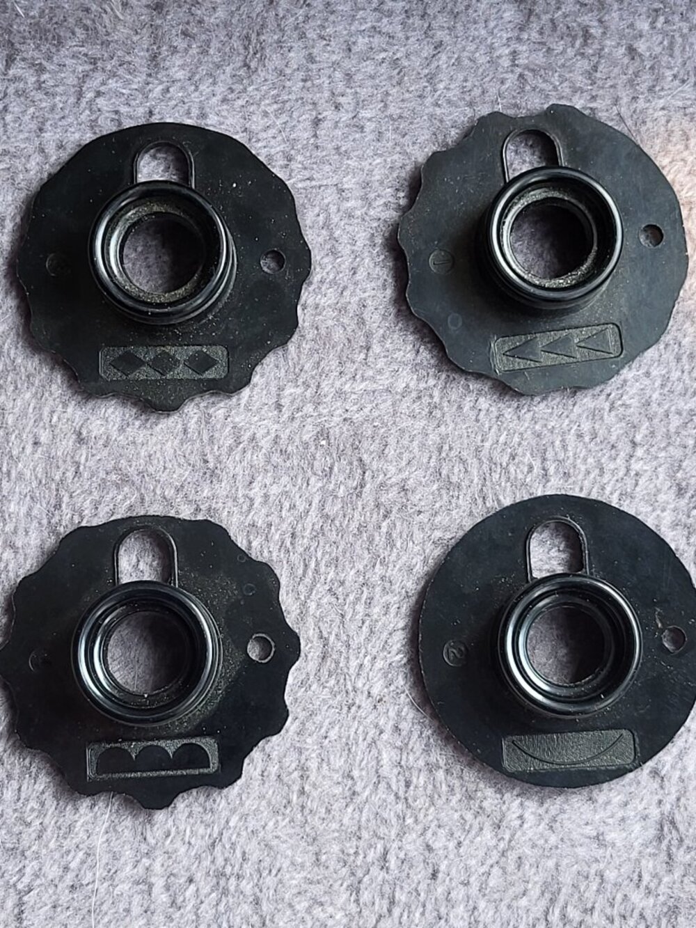 VTG Singer Simanco Top Hat Fashion Discs Cams 172185 172189 172190 172187 Lot